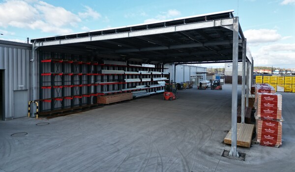 PV Roofing Structure